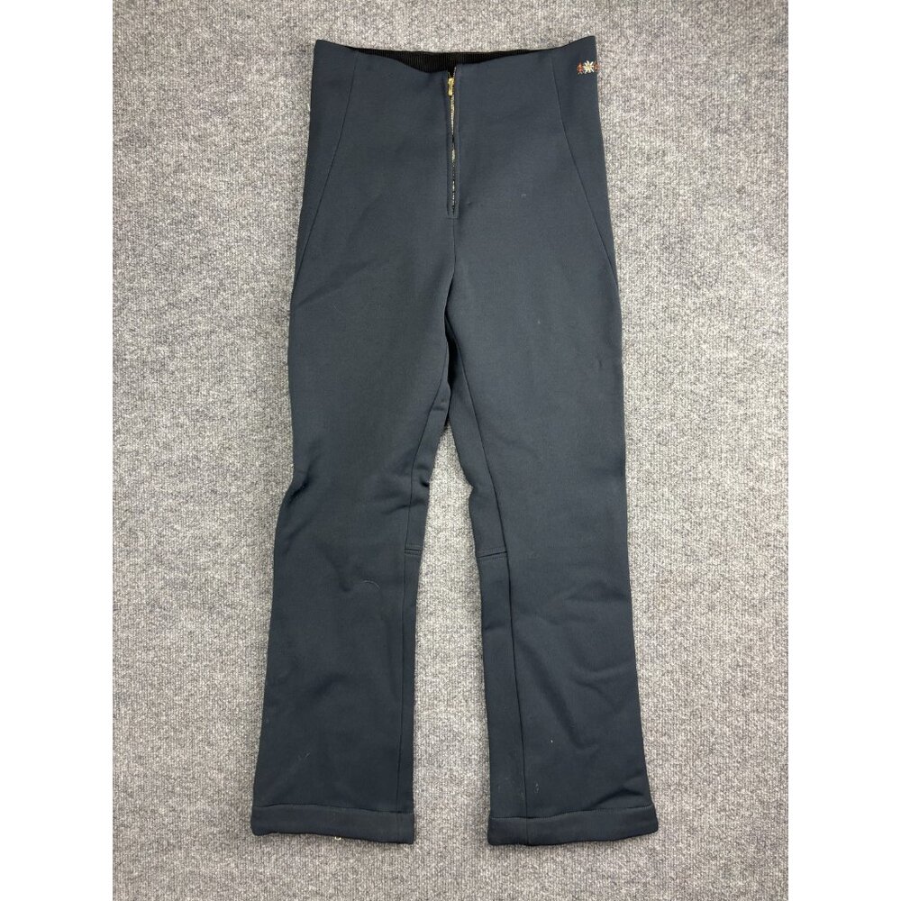 Postcard Snow Pants Womens 6 Gray Softshell Insulated Ski Bootcut Stretch Floral